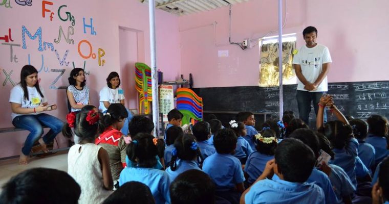 Student Intervention At Brindavan Tent School With Tarkeybein’s English Curriculum