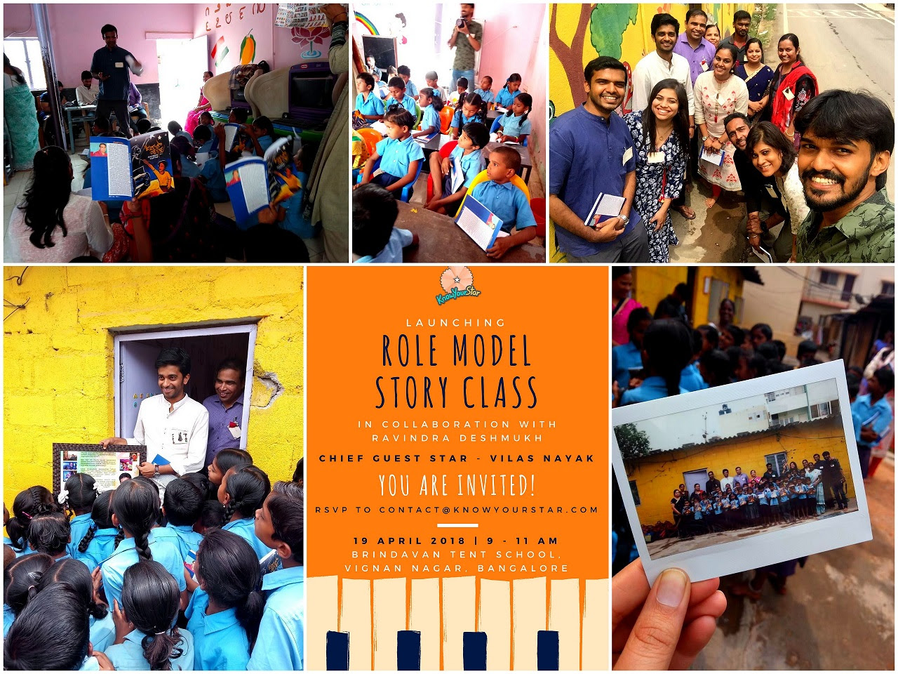 Thursday Email – Role Model Storytelling Class Launched In Tent School! :)