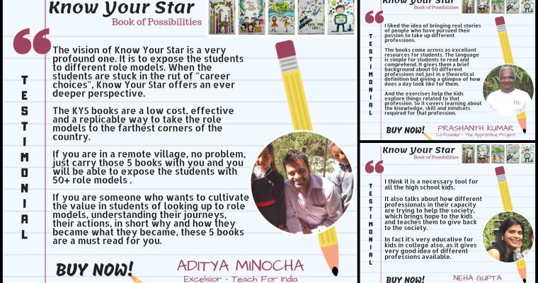 Thursday Email – Why You Should Give Know Your Star Books To Young Students As Part of Daan Utsav 2018!